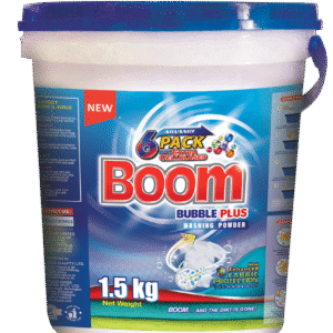 Boom Washing Powder 1.5Kg Bucket