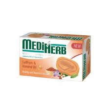 Mediherb Saffron & Alimond Oil soap 100g