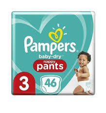Pamper Nappy Pants 6-10 (46)