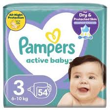 Pamper Active Baby 6-10kg (54)