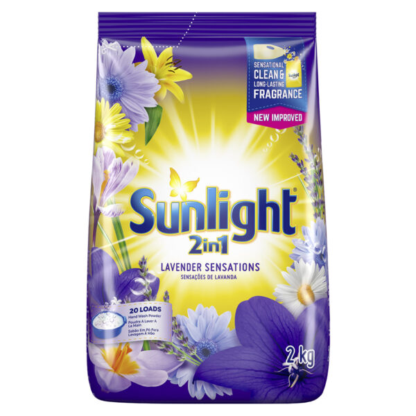 Sunlight 2in1 Lavender Fragrance Washing Powder 2Kg